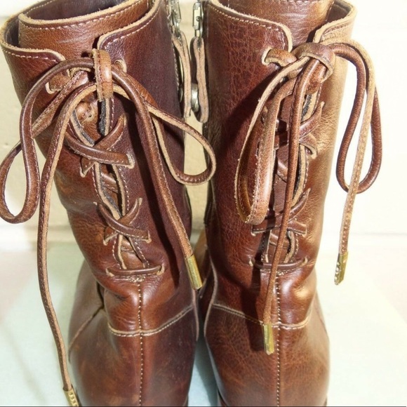 🥾Fabianella 100% Italian Leather Fur-lined Boots 🥾 - Picture 3 of 11